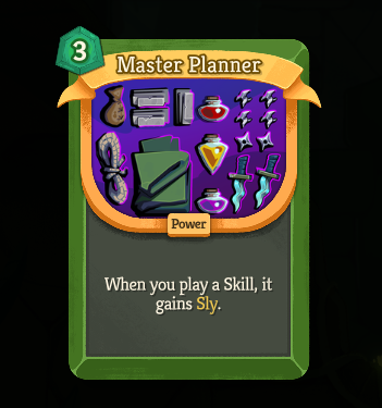 Master Planner card preview used for Slay the Spire 2 early card pick strategy